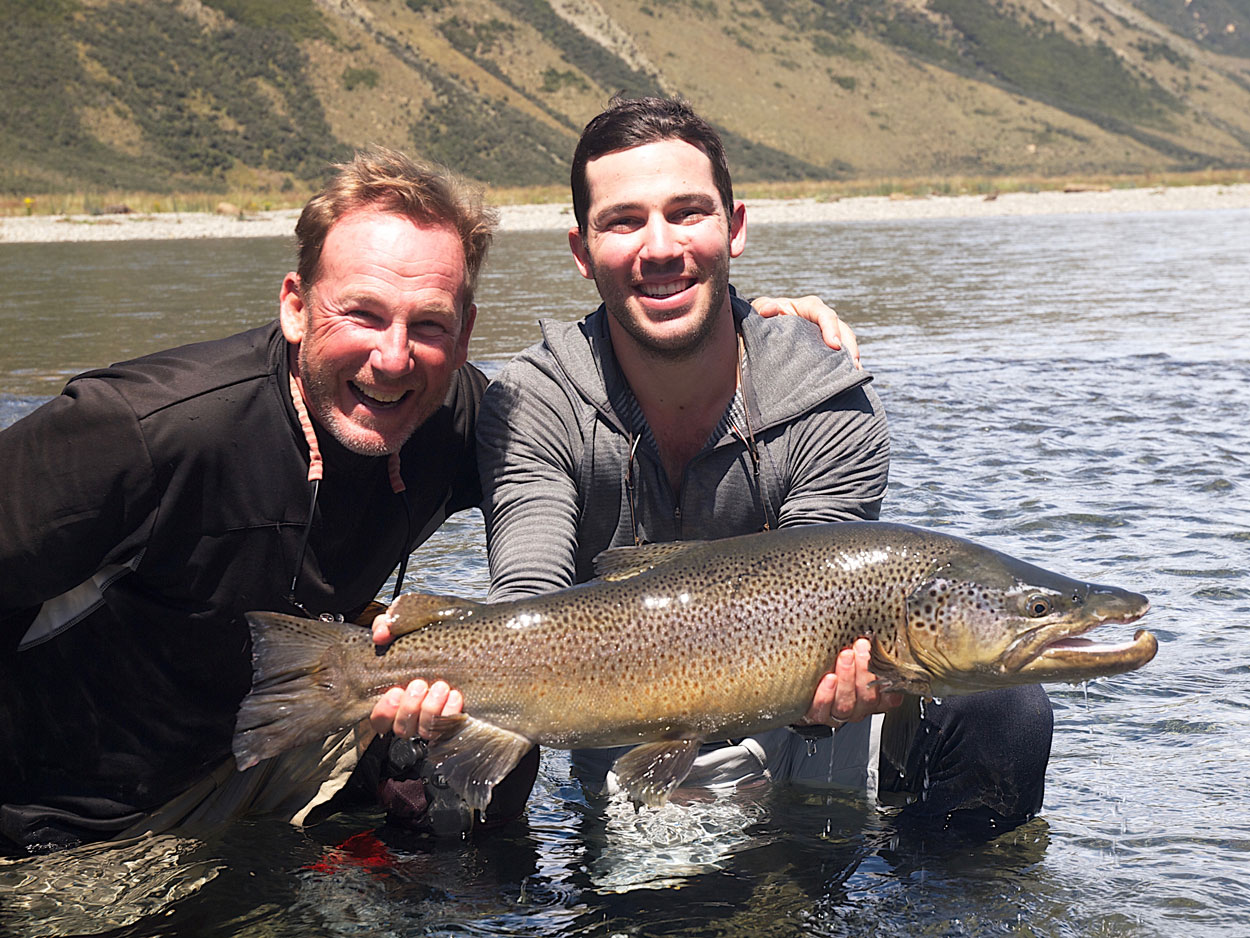 Mark & Sean in the 2016 fly fishing season